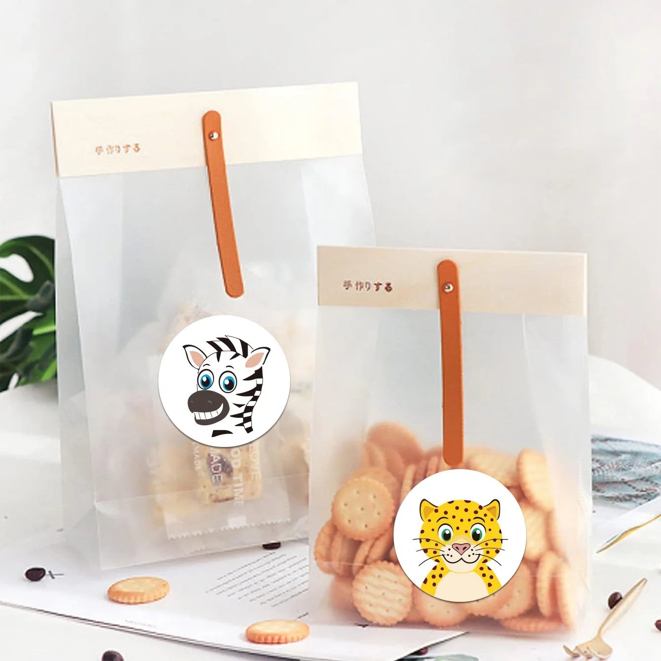 500 قطعة/لفة الكرتون kawaii الحيوان ملصقات الطفل DIY بها بنفسك ملصق مائي سكيت الكمبيوتر المحمول دراجة نارية ملصق الاطفال مكافأة لعبة هدية عيد ميلاد