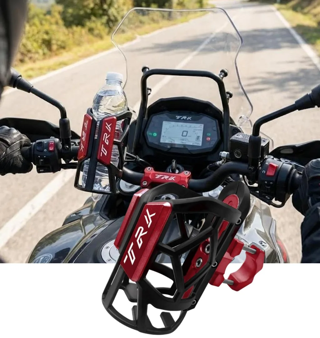 

Motorcycle water cup Holder For TRK502 TRK502X TRK 502 502X Aluminum High quality Motorcycle water cup Holder