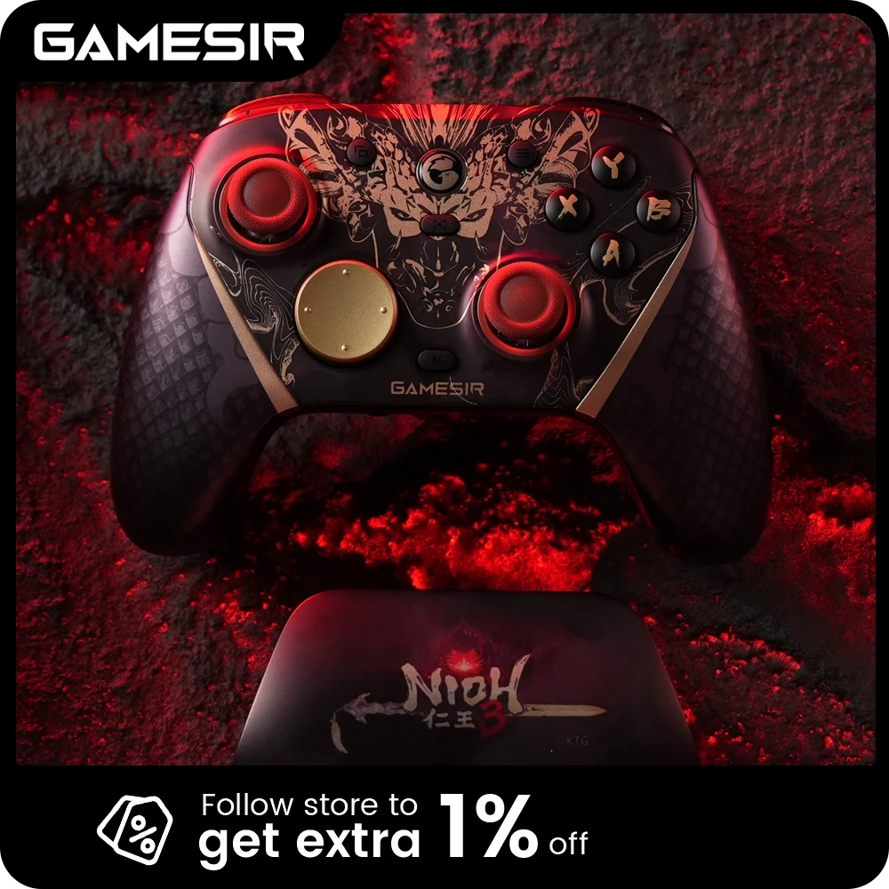 GameSir G7 Pro 8K Nioh 3 Edition Controlador sem fio para Nintendo Switch 2, Android, iOS, PC, Steam