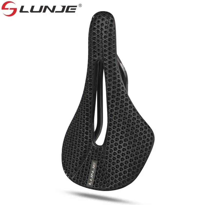 3D Printed Bike Ultralight Carbon Saddle 142mm Super Light Road MTB Racing Saddles Bicycle Seat Cushion Cycling Seating Parts