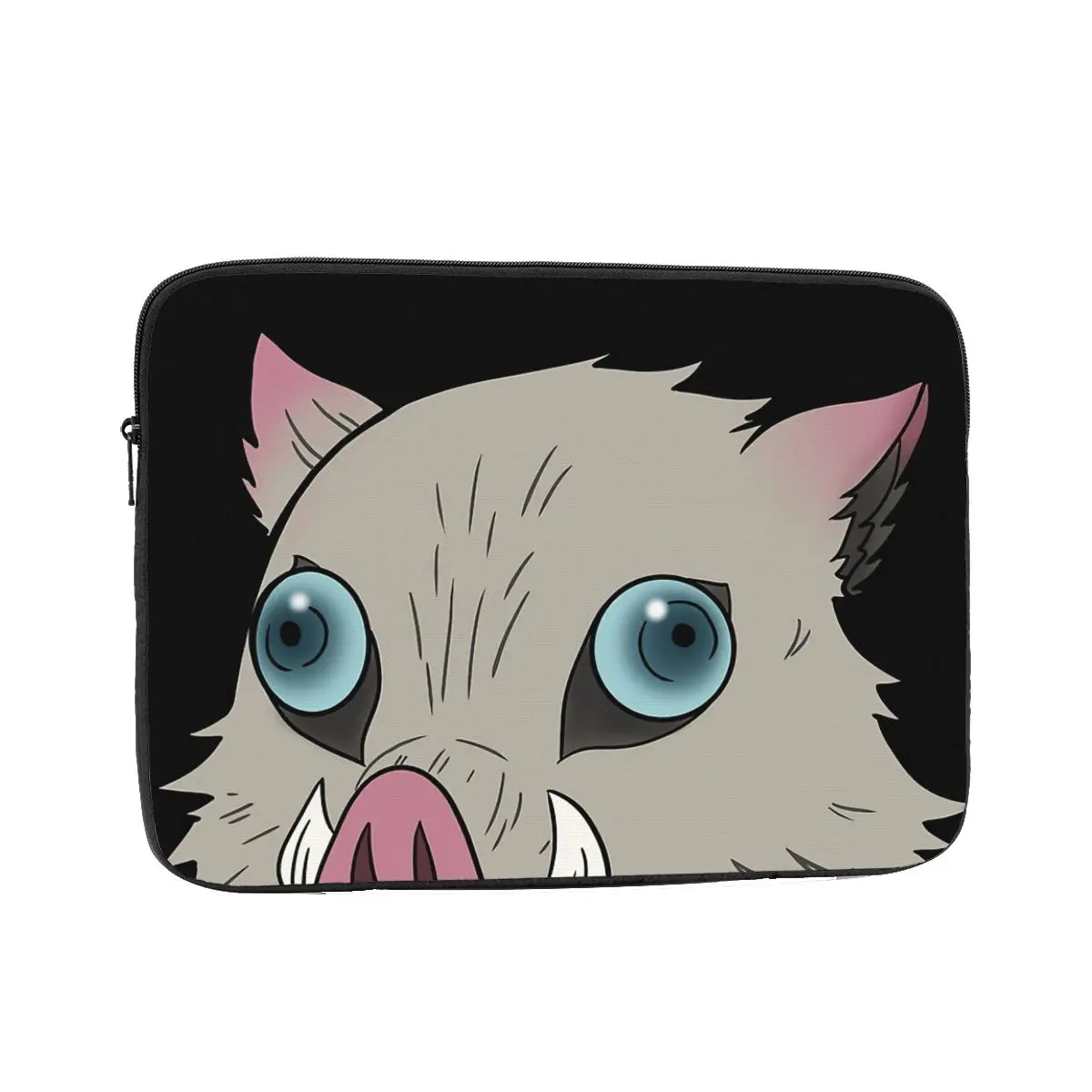 

Kimetsu No Yaiba Anime Crazed Boar Peeker Computer ipad Laptop Cover Case17 15 13 12 10 Inch Laptop Sleeve Bag Portable Cover