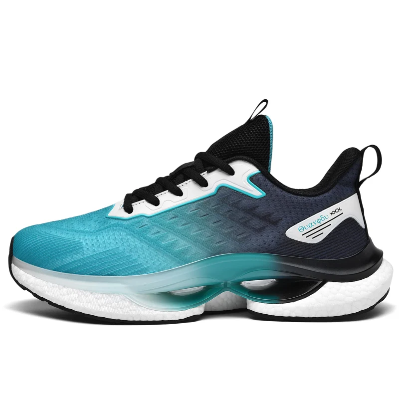 

2025 Autumn New Men Sneakers Shock-Absorbant Rebound Running Shoes Breathable Jogging Sneakers Comfortable Outdoor Sport Shoes
