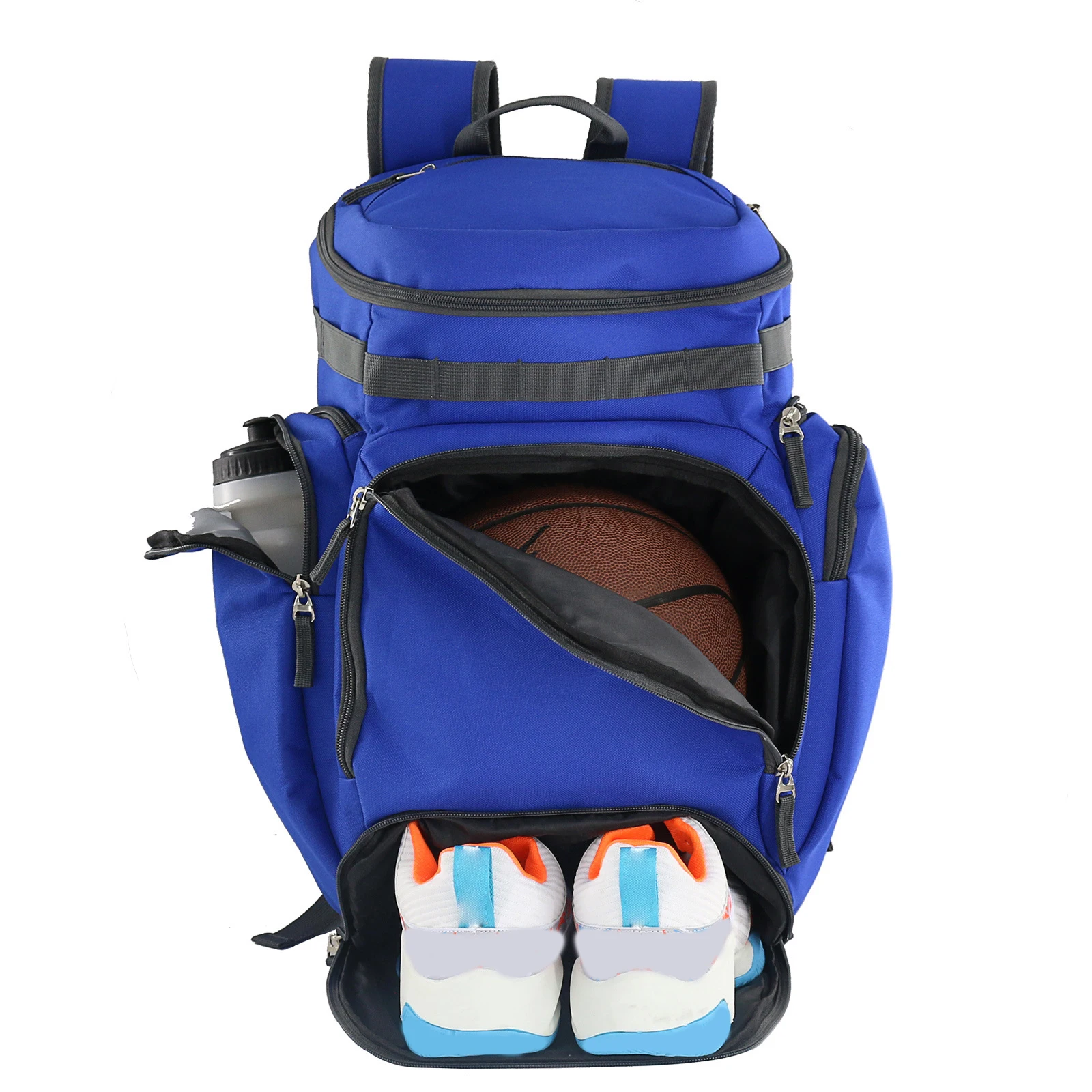 Basketball Backpack Bag Sackpack with Separate Ball & Shoes Holder Wear Resistant Material Breathable Baseball Bag Travel Bag