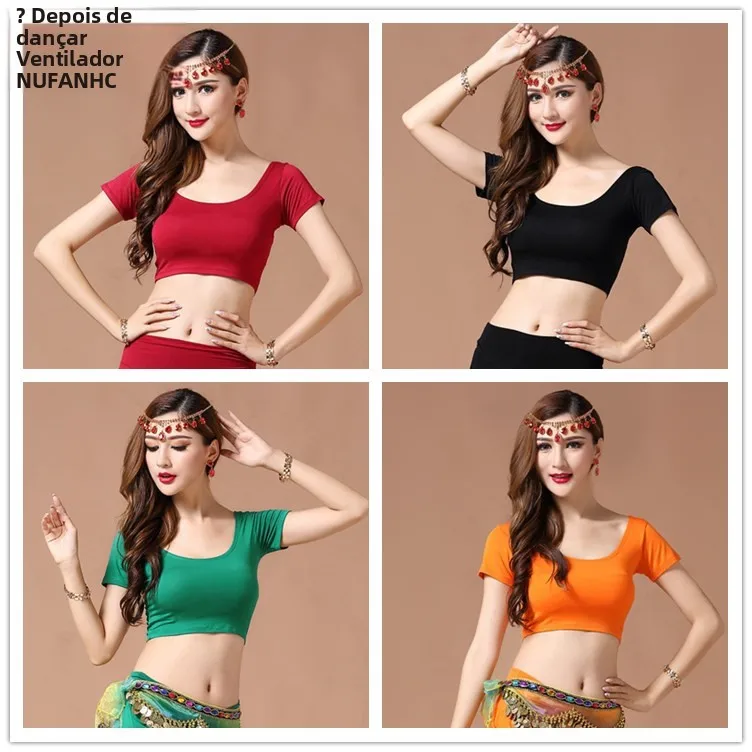top-de-yoga-modale-para-pratica-de-danca-do-ventre-uniforme-de-manga-curta-roupas-de-fitness-femininas-novo-2023
