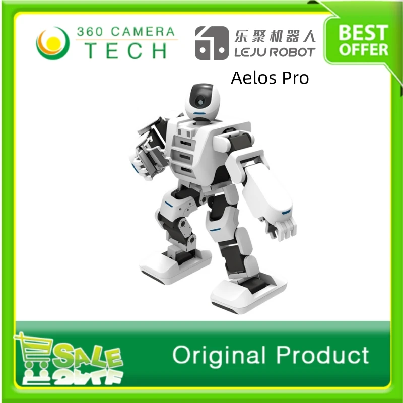 Leju Robotics Aelos Pro Intelligent Educational Robot, Artificial Intelligence Programming Learning Maker Education Teaching Aid