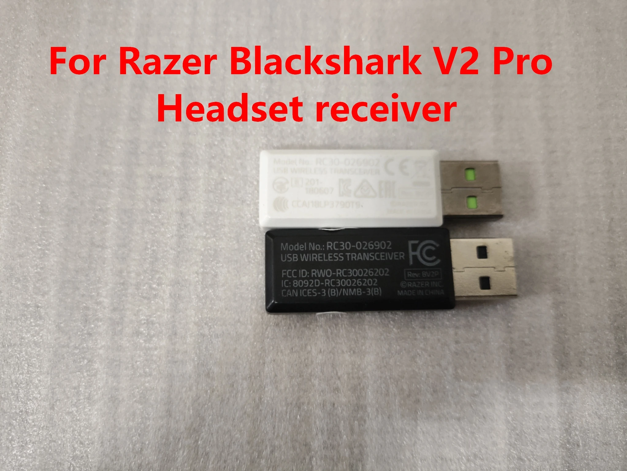 Original Replacement Headset receiver For Razer Blackshark V2 Pro Wireless Gaming Headphones Dongle adapter RC30-026902