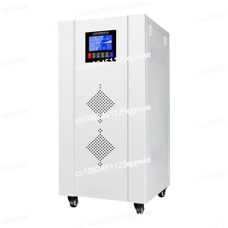TNS6-40KVA 50KVA 380V AC 3 phase high accuracy intelligence servo AVR automatic voltage stabilizer regulator