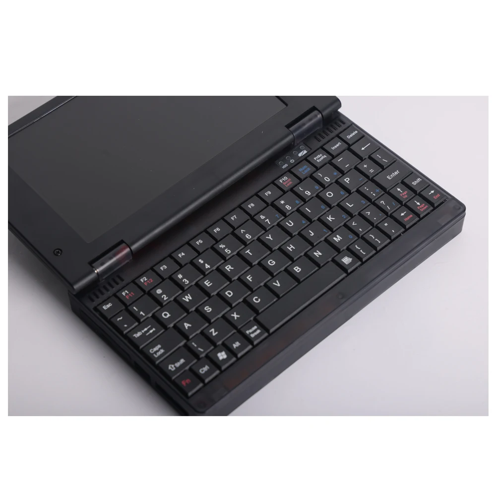 Saku 386 windows3.11/95 sistem retro notebook komputer op3 kartu suara VGA layar IPS Mouse terintegrasi