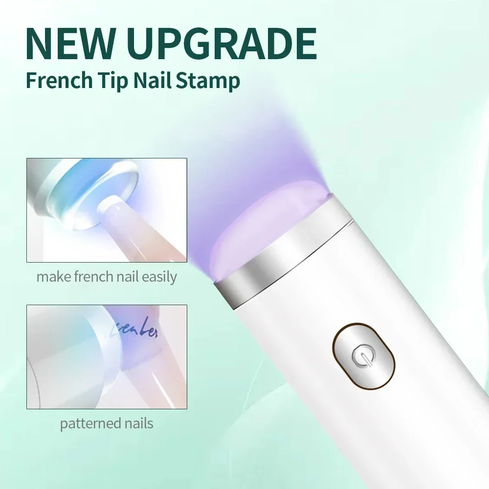 Nailpop-Mini lampe à polymériser les ongles avec tampon en silicone, sèche-ongles, durcissement rapide pour la colle de gel, lumière UV, déterminer debout, nouveau