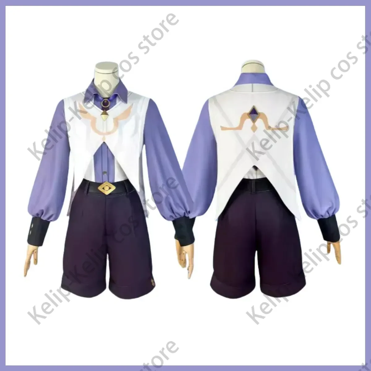 Anime Game Honkai: Star Rail Sunday Cosplay Costume Childhood Daily Shirt Shorts School Uniform Wig Man Lovely Campus Suit