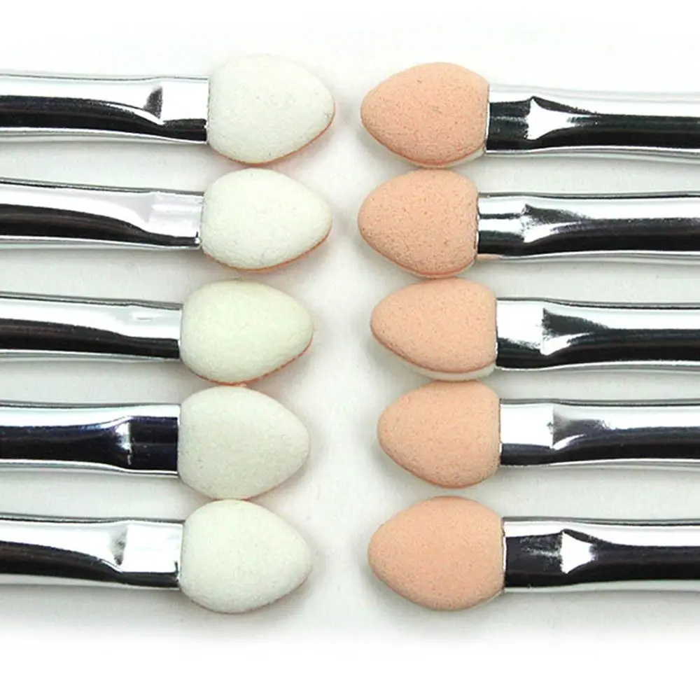 أداة تجميل إسفنجية مطاطية لمزج كريم الأساس الاحترافية، فرشاة مكياج لظلال العيون