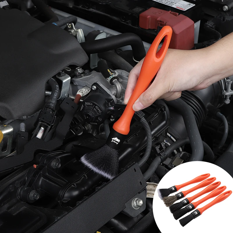 1Set Car Detailing Brush Gap Dust Removal Brush Cleaning Tools For Suzuki DZire Baleno Spacia Xbee Swace Across S-Presso Ertiga - view 3