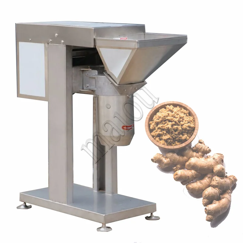 

Garlic Puree Mincing Machine Vegetable Cutting Grinding Machine Chili Carrot Fruit Paste Crushing Making Machine