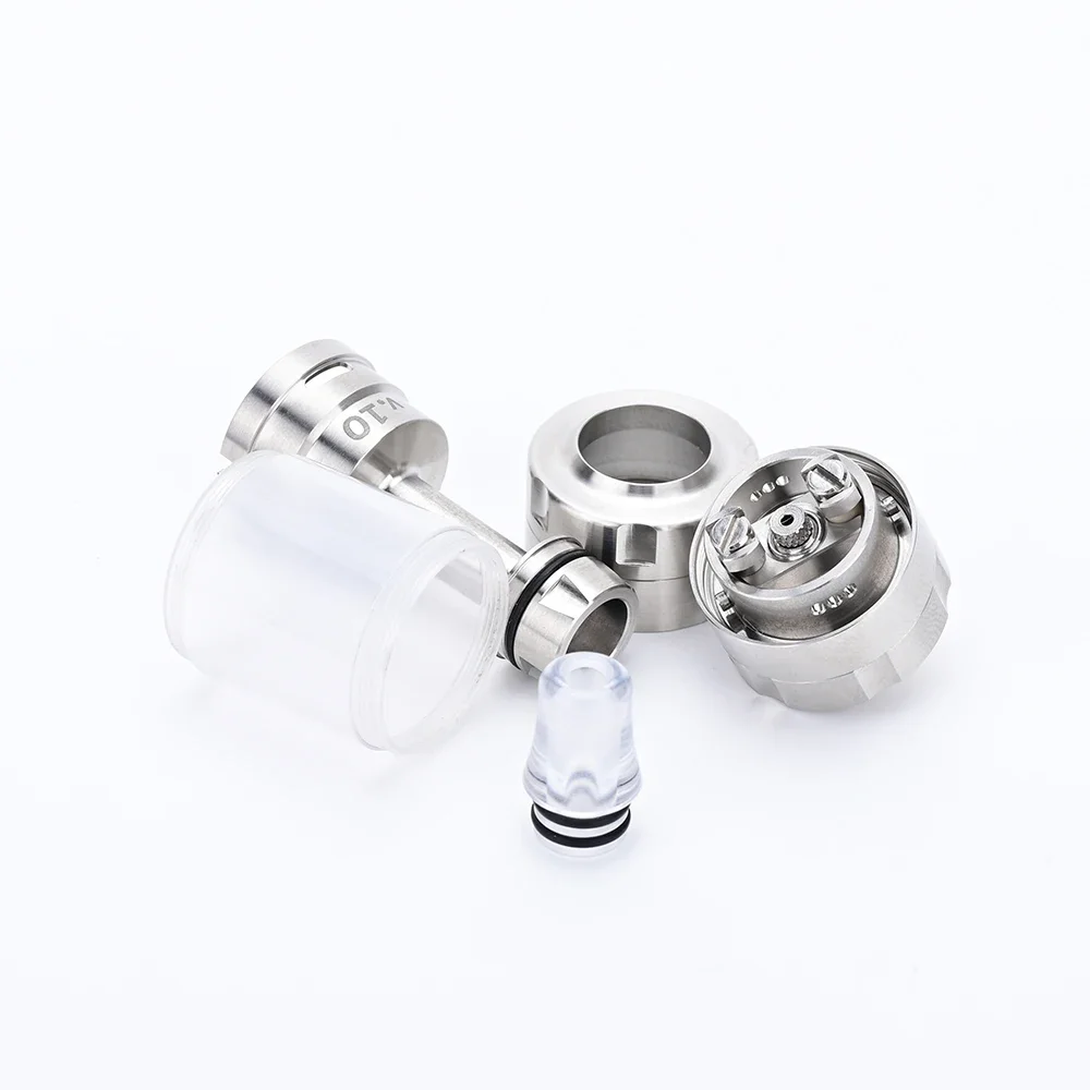 wolfcoolvape BY-KA V.10 Style MTL RTA 22mm 5ml 316SS Rebuildable Vape Tank Atomizer Standard RTA for MTL Vaping