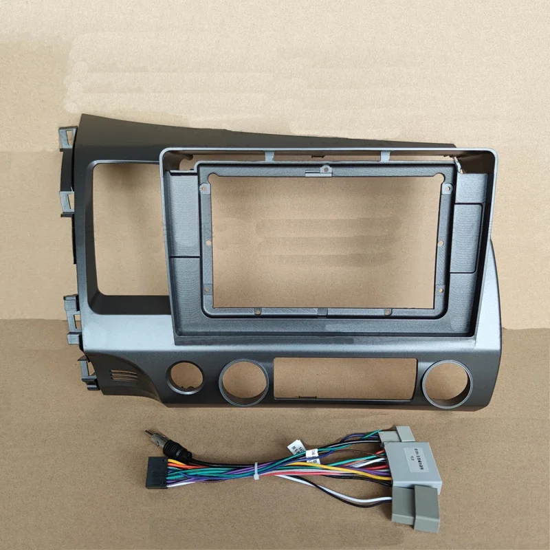 

Car Frame Audio Radio Fascias 10" ~ 10.2" Multimedia Player Frame Dashboard Panel For Civic VIII 2005 2006 2007 2008 2009 -2011