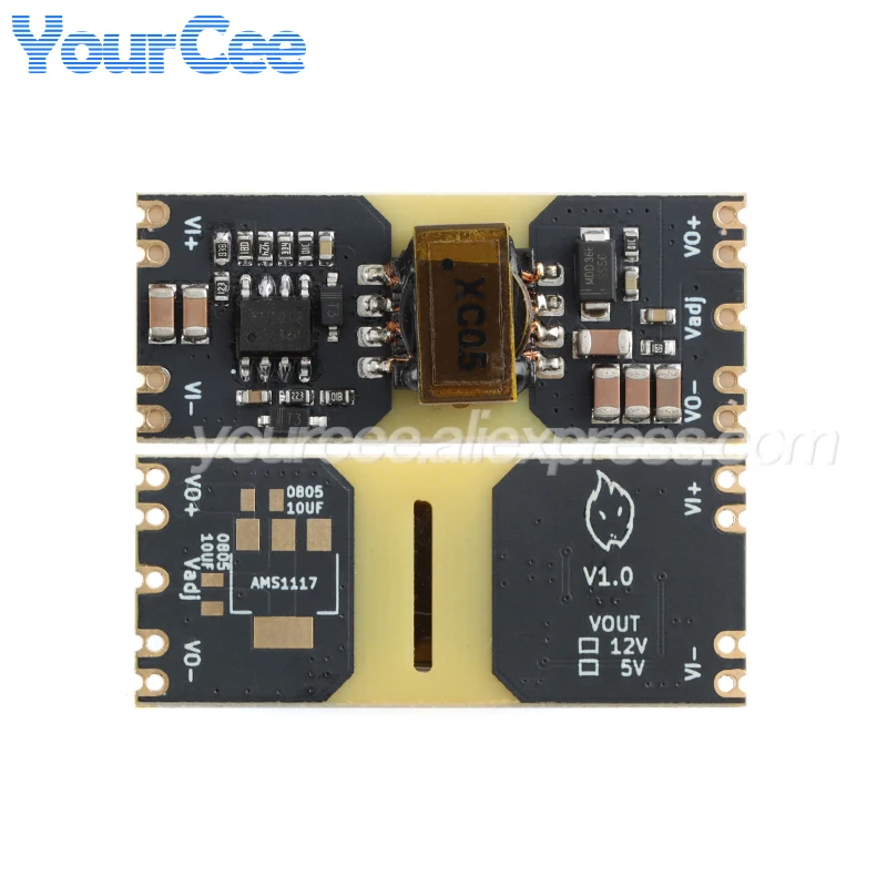 10pcs/1pc XC5015 JW3510 XC7010 Isolated Power Supply Module DC-DC Wide Voltage 9-42V to 5V 12V ±5V ±12V Output Reserved LDO