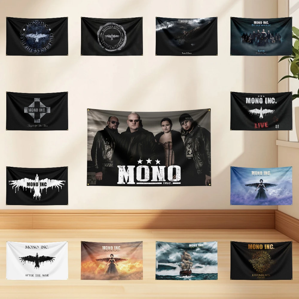 

3x5ft M-Mo-n-o Inc Flag Professional Flag Polyester Digital Printing Flagge Banner For Decoration Garage Room Home