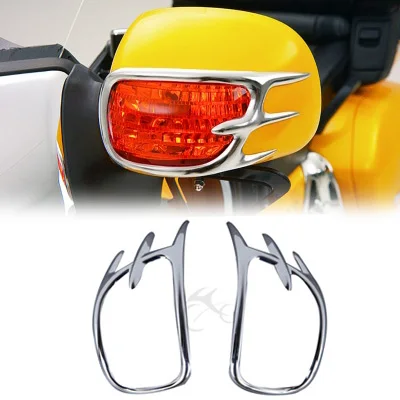 

Декоративные накладки указателей поворота для Honda Goldwing GL1800 2001-2017 2002, 2003, 2004, 2005, 2006, аксессуары для мотоциклов