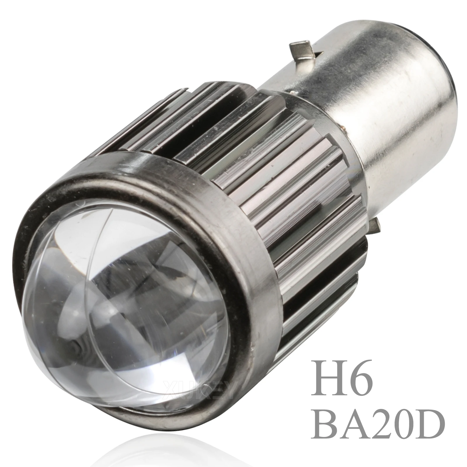 Motorcycle Headlight Bulbs H6 S2 S1 BA20D LED CSP Chip 9V-80V Motos High/Low Beam Scooter Accessories 12V/24VLED Fog Lamp Bulbs