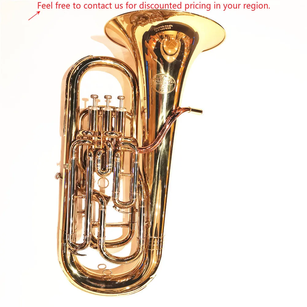 

3 Top Valves 1 Slide Action Compensating System Professional Euphonium