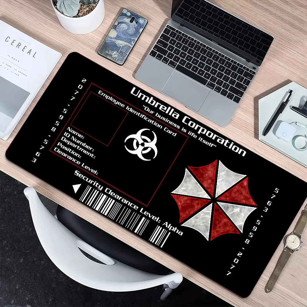 R-Resident Evil 4 U-Umbrella Corporation Mouse Pad Non-slip Thickened Large Writing Lockedge Office Student Gaming Cushion