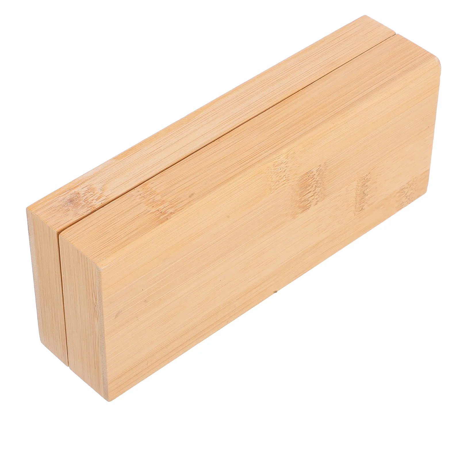 Wooden Storage Box Rectangular Large Capacity Unfinished Wood Container Handmade Storage Chest for Crafts Jewelry Desk
