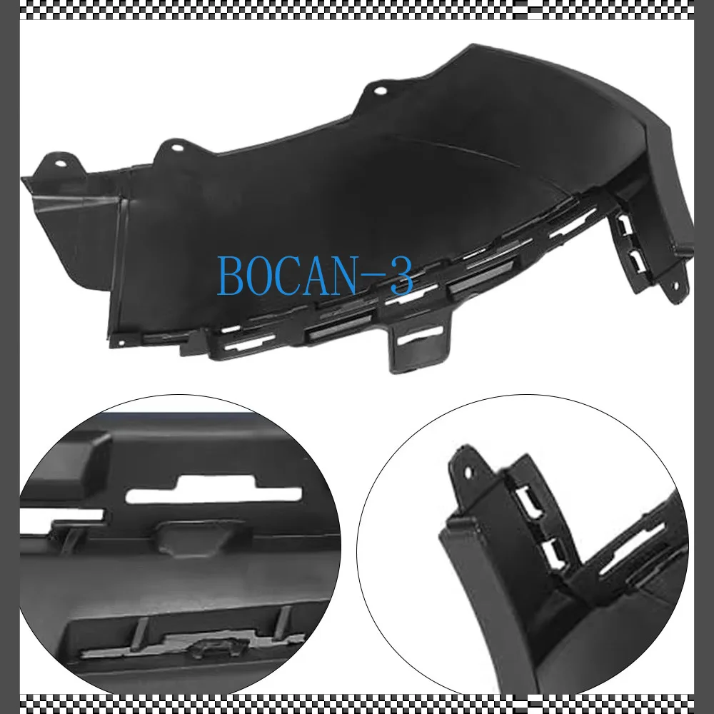 Car Front Bumper Lower Molding Trim Cover For Mercedes-Benz GLC W253 2014-2017 2538857900 Left Right Replacement