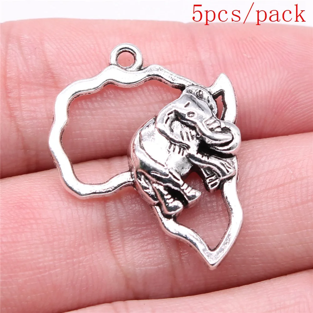 Bulk Charms For Jewelry Making Kit Pendant Diy Jewelry Accessories African Series Elephant Charms