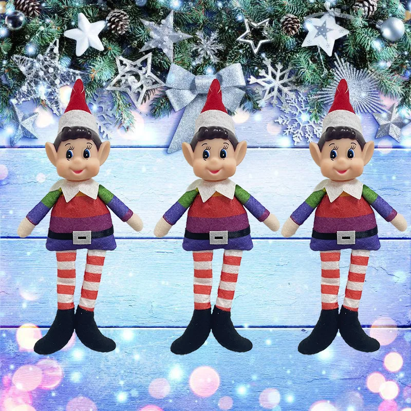 Christmas Elf Male Doll Elves Xmas Gnomes Navidad Santa Decorations Nordic Red Noel Gifts Christmas Dolls Red Xmas Elves Doll