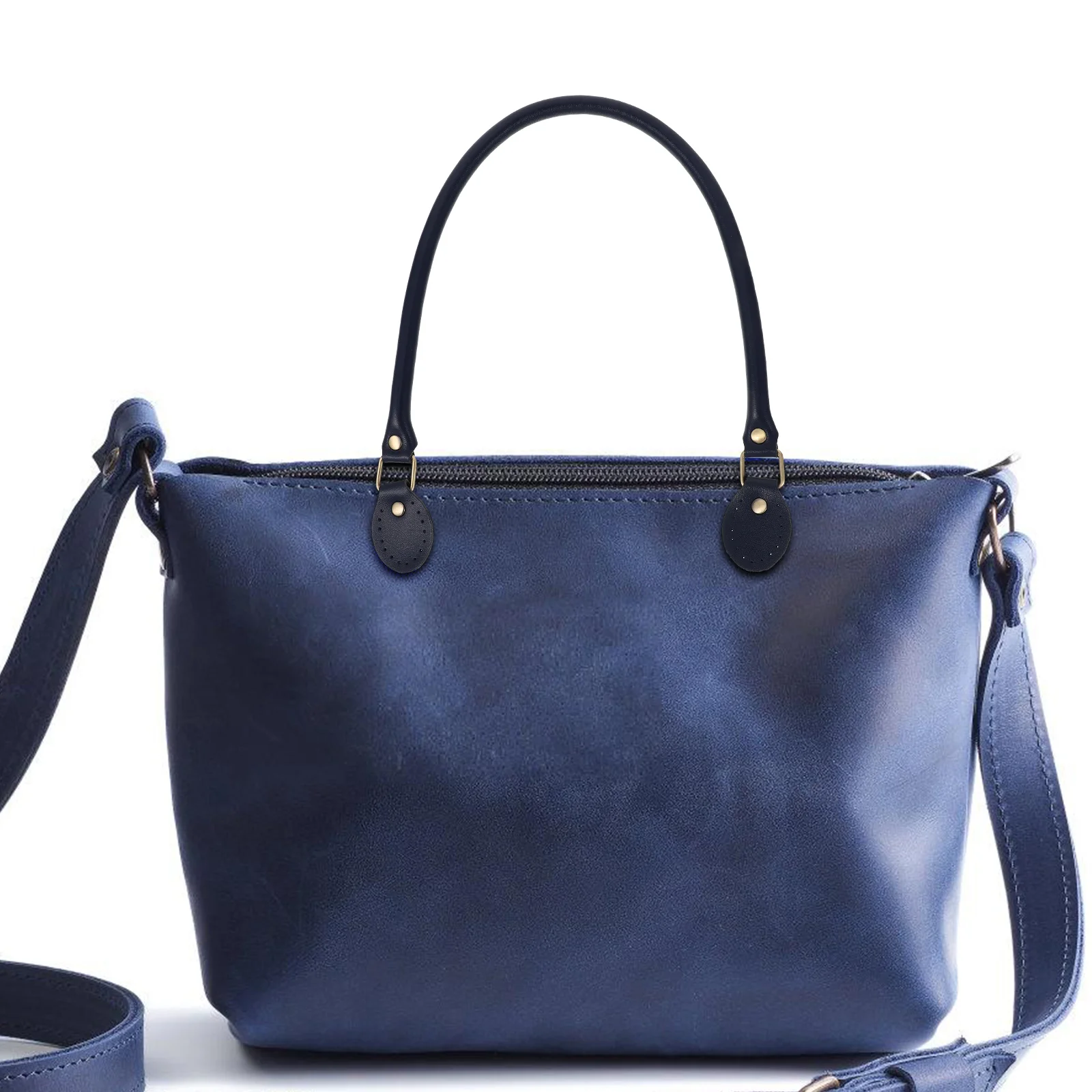 

1 Pair 60Cm Cowhide Handbag Handles Diy Sewing Tote Bag Replacement Strap Thick Durable For Small Pouch