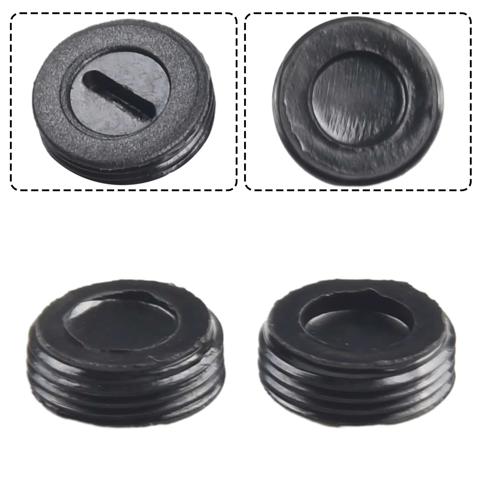 Black Carbon Brush Holder Cap Pack of 2 Quality Material to Protect Motor Brushes Great for Electric Pick Hammer Saw Drill