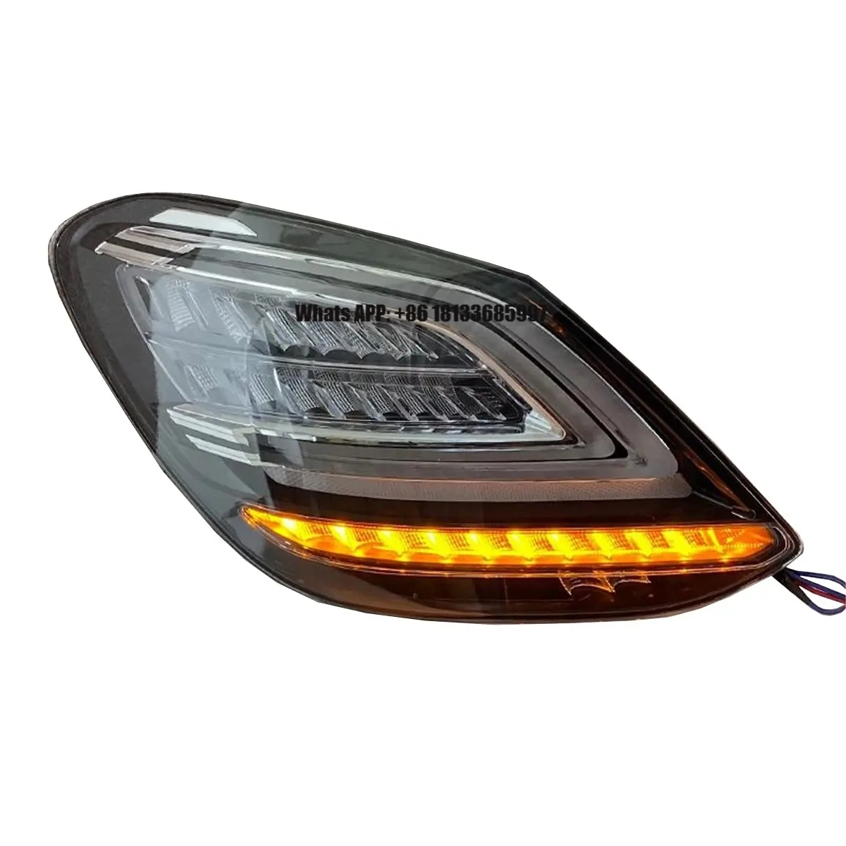 

Upgrade Black Smoke W205 LED Taillight Rear Lamp for Mercedes Benz 2015-2021