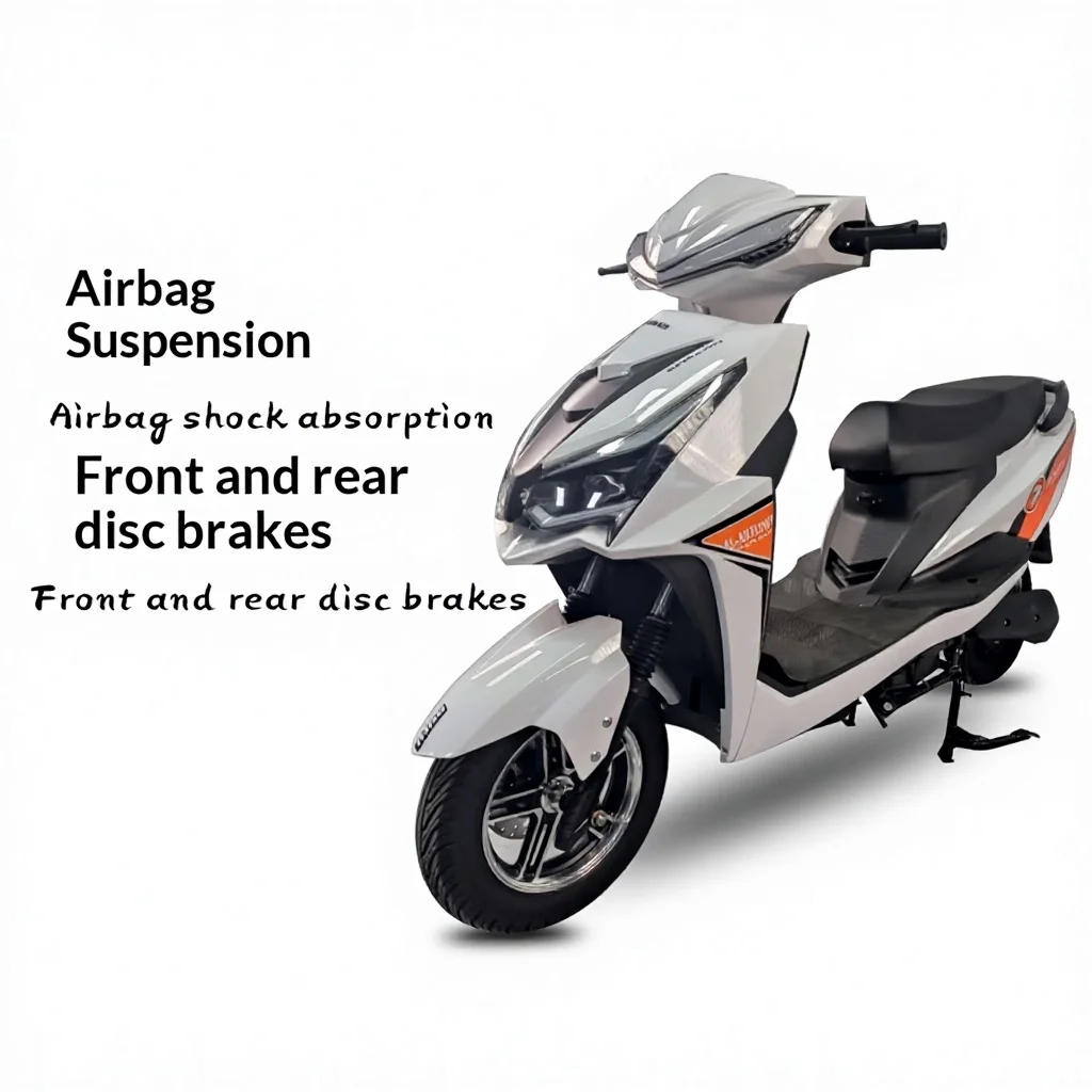 QQA Cross-Border Wolf Samurai Electric Motorcycle 60km/h High Speed Battery Powered Long Distance Transport Manufacturer