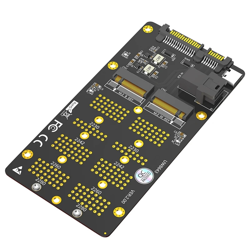 

2 в 1 Combo M.2(NGFF) Nvme SSD/SATA-Bus SSD-адаптер