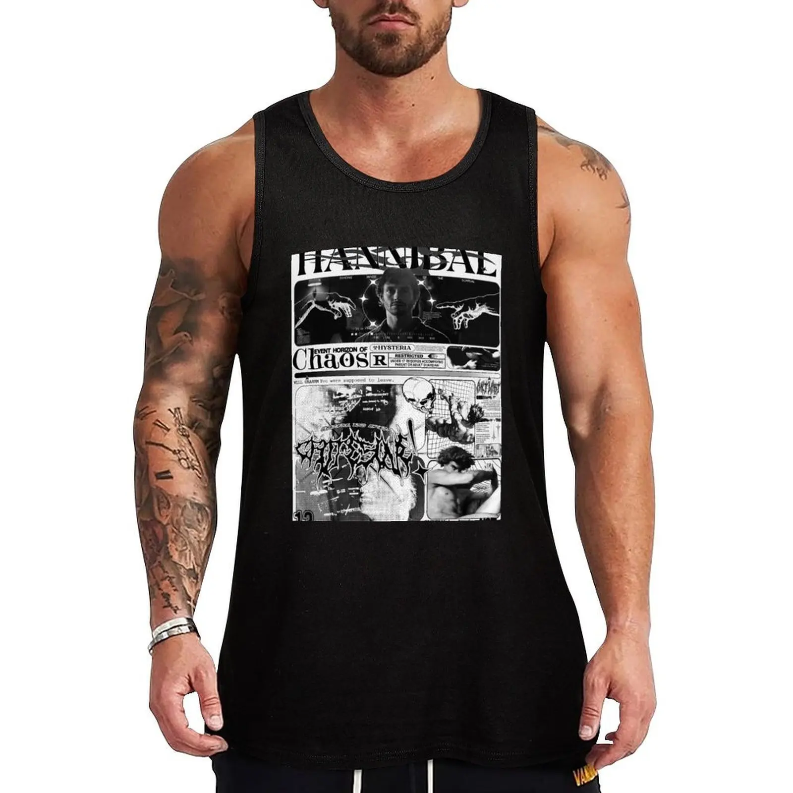 Event Horizon of Chaos - Hannibal Tank Top, camiseta sin mangas lista para hacer ejercicio, camiseta deportiva que absorbe la humedad