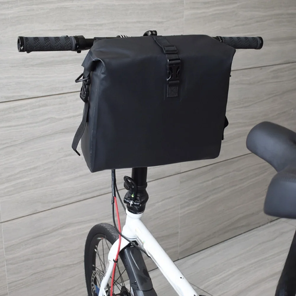 Electric Scooter Front Bag Bike Handlebar Bag Big Capacity Hanging Storage Waterproof Cycling Bag Electric Scooter Accessories