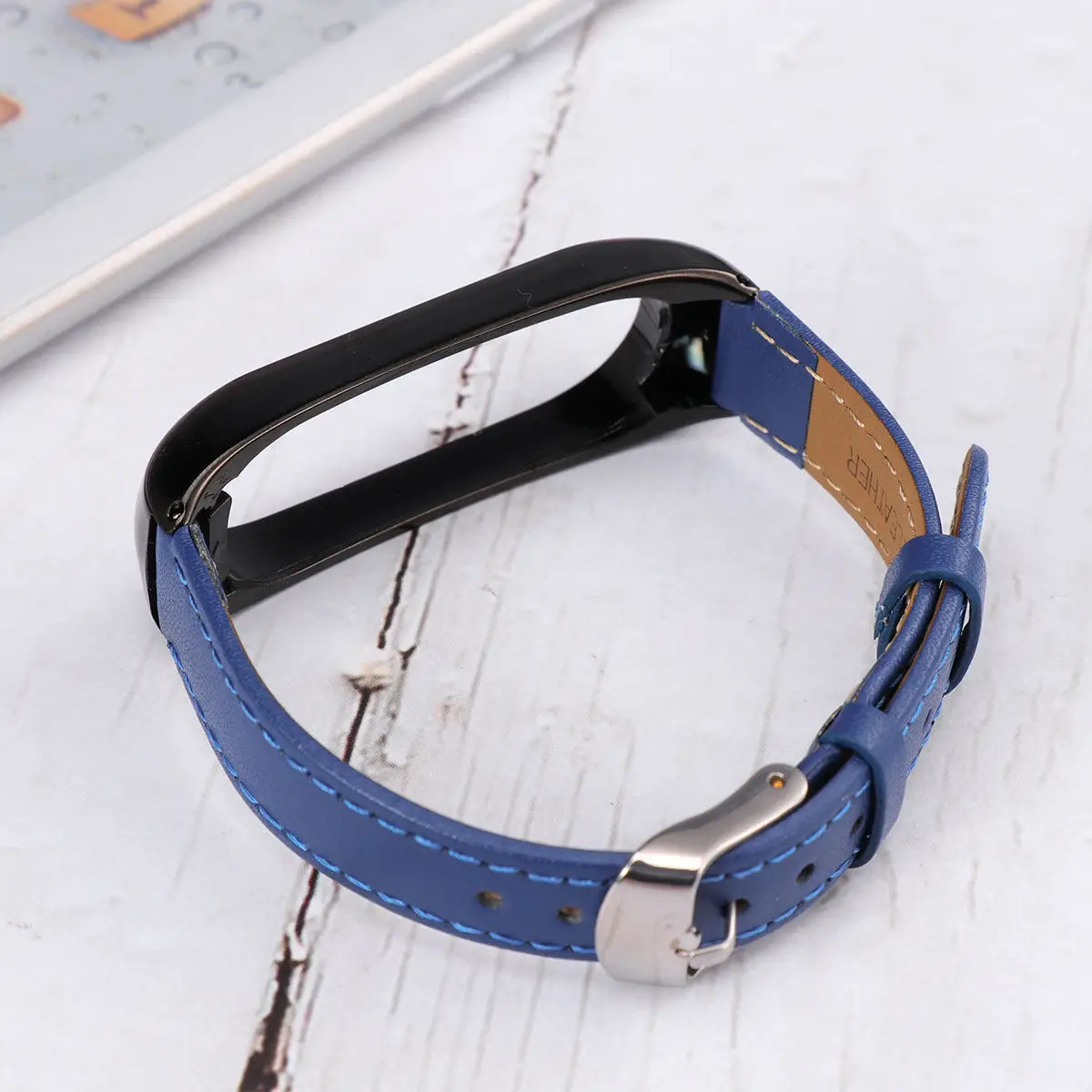 1Pcs Strap for 4 Premium Cowhide and Alloy Band Strap Ergonomic Shape Soft Touch Seamless Construction Ideal Gift Option