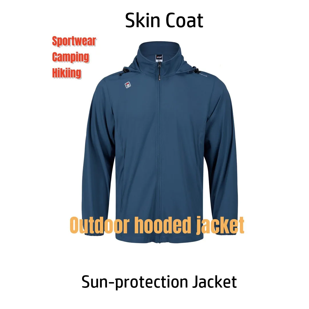 Men's Sun-protection Jacket Tojump Men Clothing Camping Sports Outdoor Equipment Elastically Model 36855 Sun Protection Top