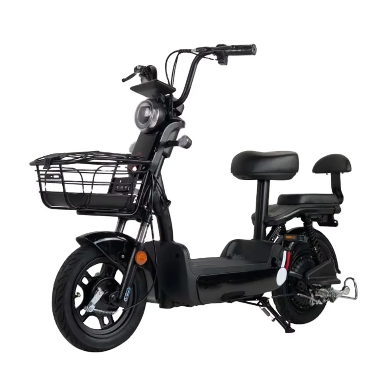 

2025 New Style 350W Rear Hub Motor Adult Electric Bicycle With Pedals 12ah Lithium Battery Smart Electronic 48v Power Supply