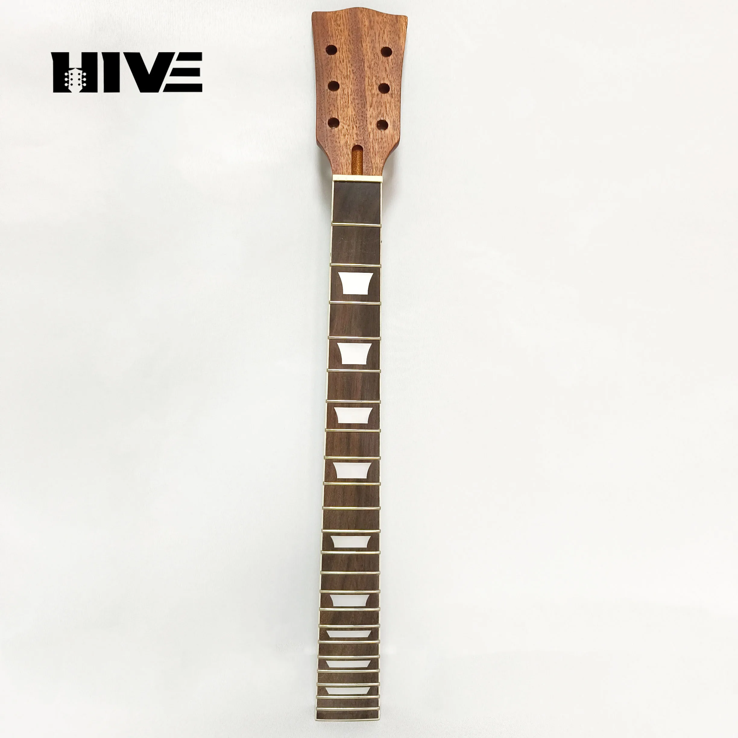 22 Grade Guitar Neck Mahogany and Redwood Fingerboard Painted Guitar Neck Suitable for LP Electric Guitar view 2