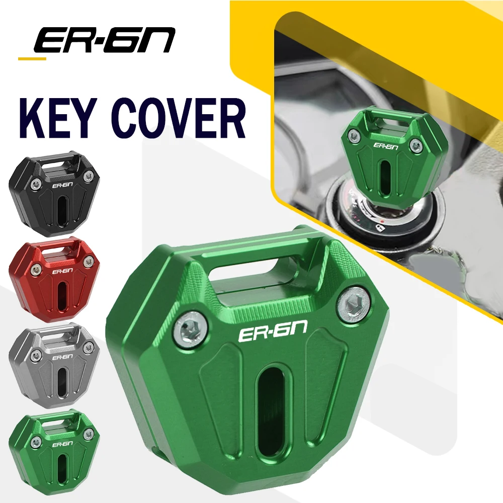 For KAWASAKI ER6N ER 6N ER-6N 2009-2017 2016 2015 2014 2013 2012 2011 2010 Motorcycle Key Cover Cap Keys Case Shell Protector