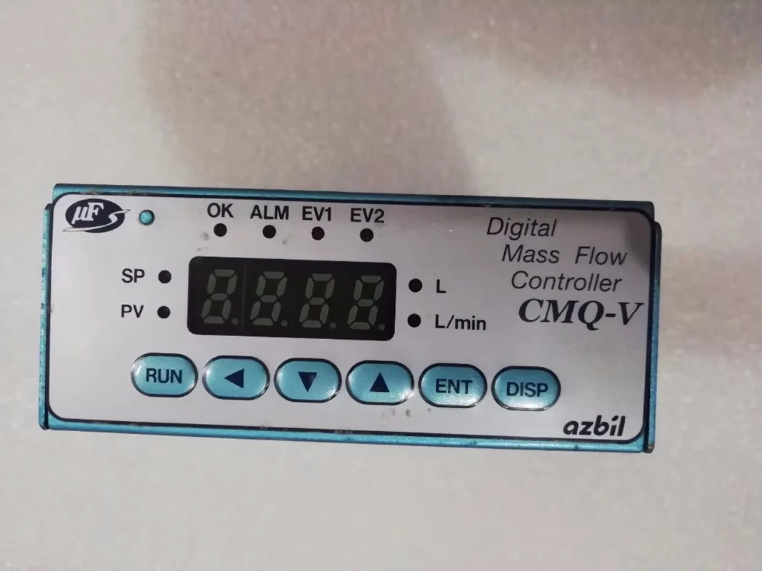 Yamatake MQV0050BSSN010100 Digital Mass Flow Controller CMQ-V  Used In Good Condition