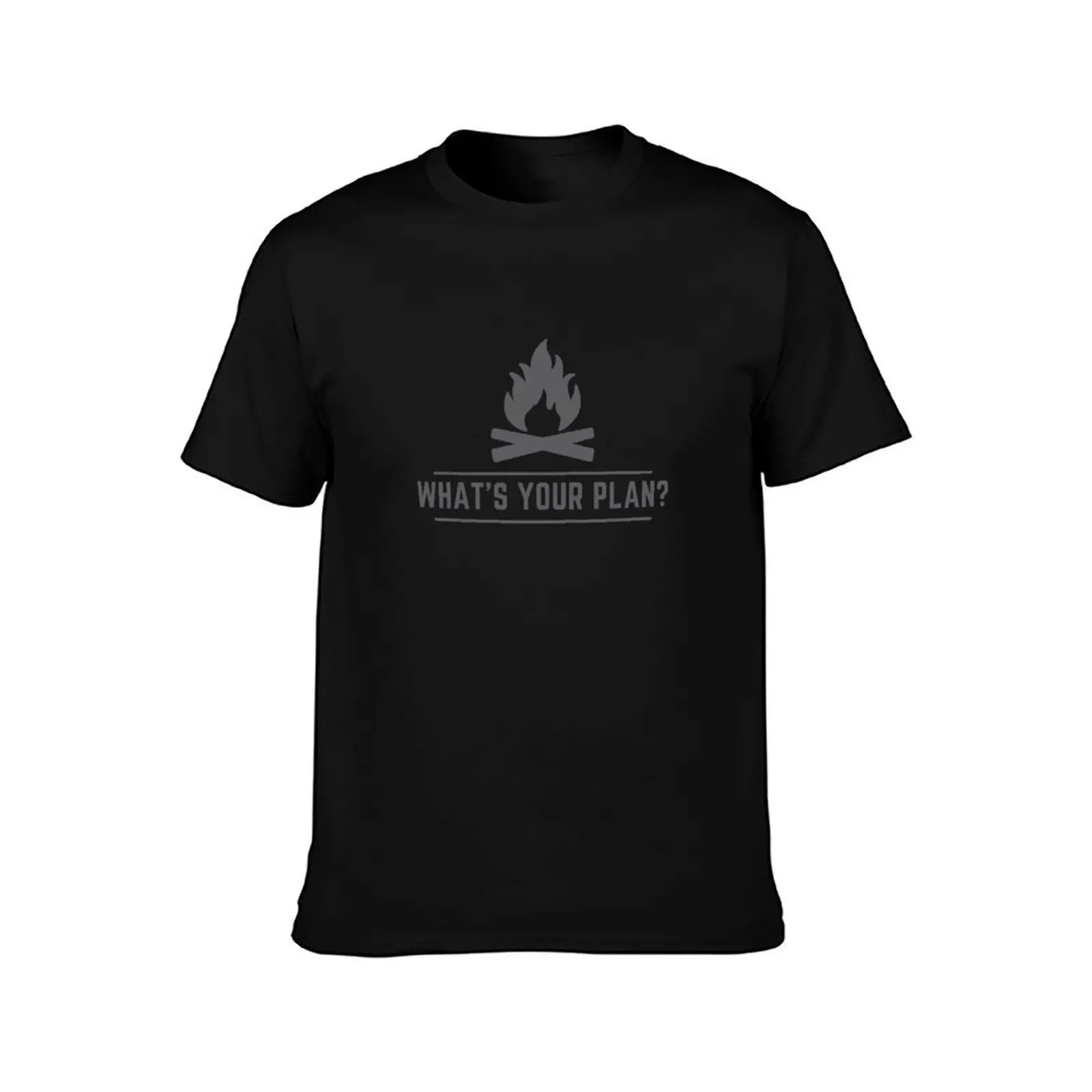 Kirk Cameron What's Your Plan? T-Shirt Summer Casual Cotton Tee Oversized Streetwear Tops Vintage Graphic Print 100% Cotton