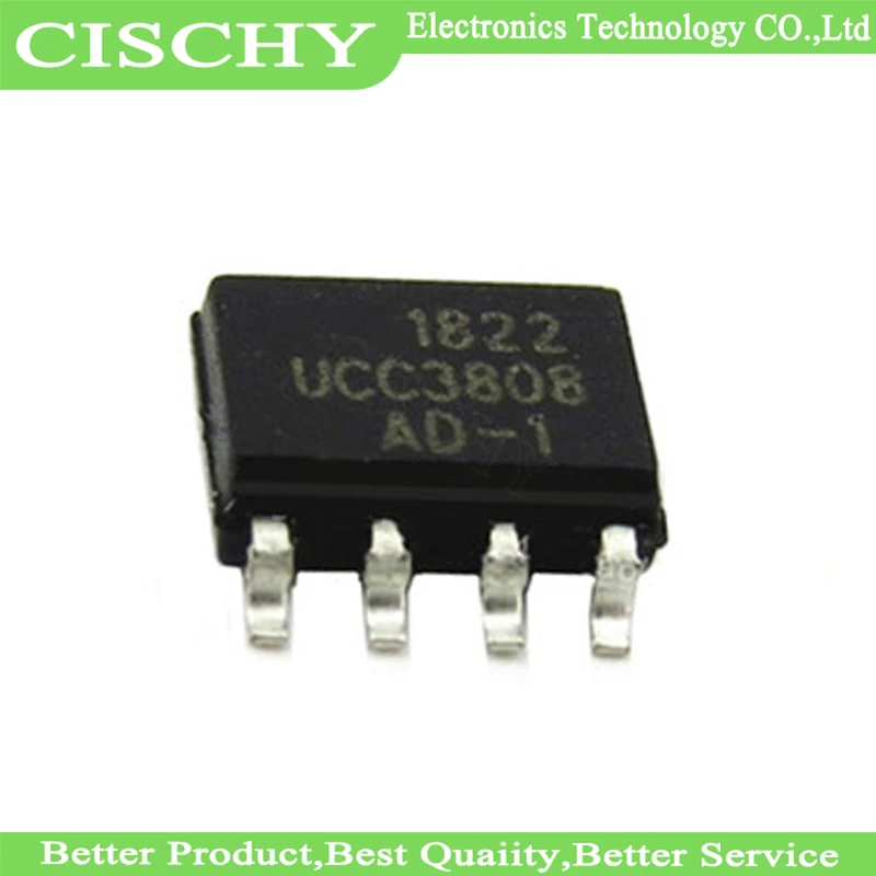 10pcs/lot UCC3808AD-1 UCC3808AD UCC3808 SOP-8