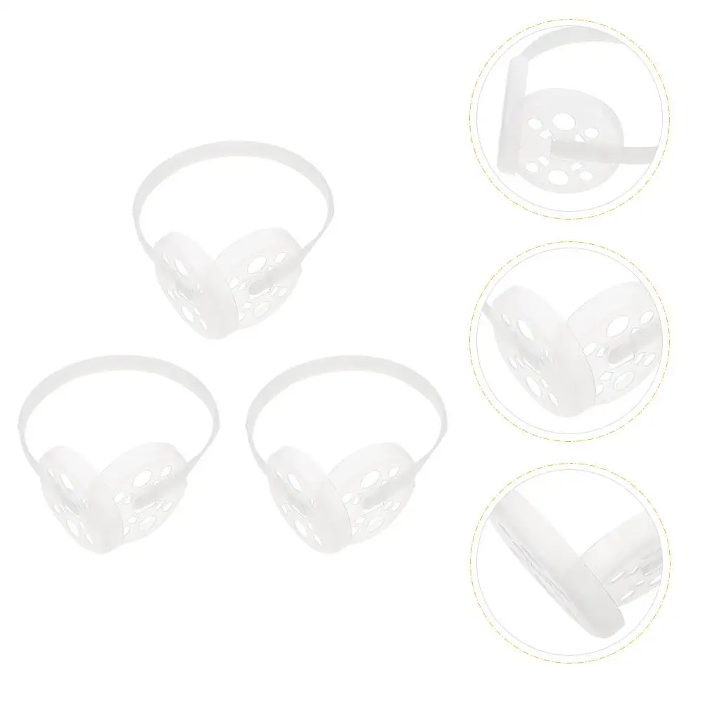 3 Pcs Earmuff DIY Holder Making Frame Rack Supplies Plastic for Headphones