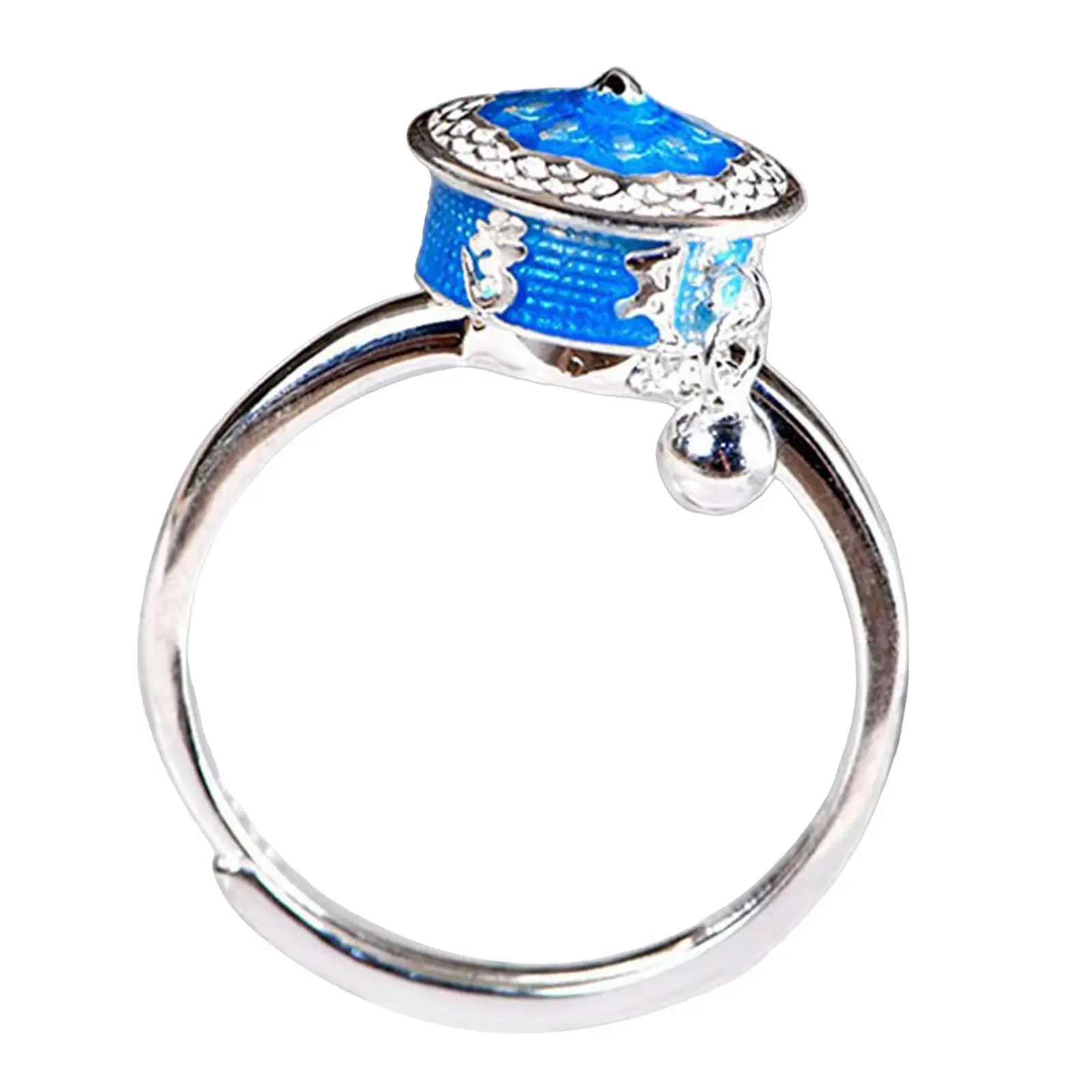 Rings Resizable Rotatable Creative Jewelry Gifts for Women Female Party