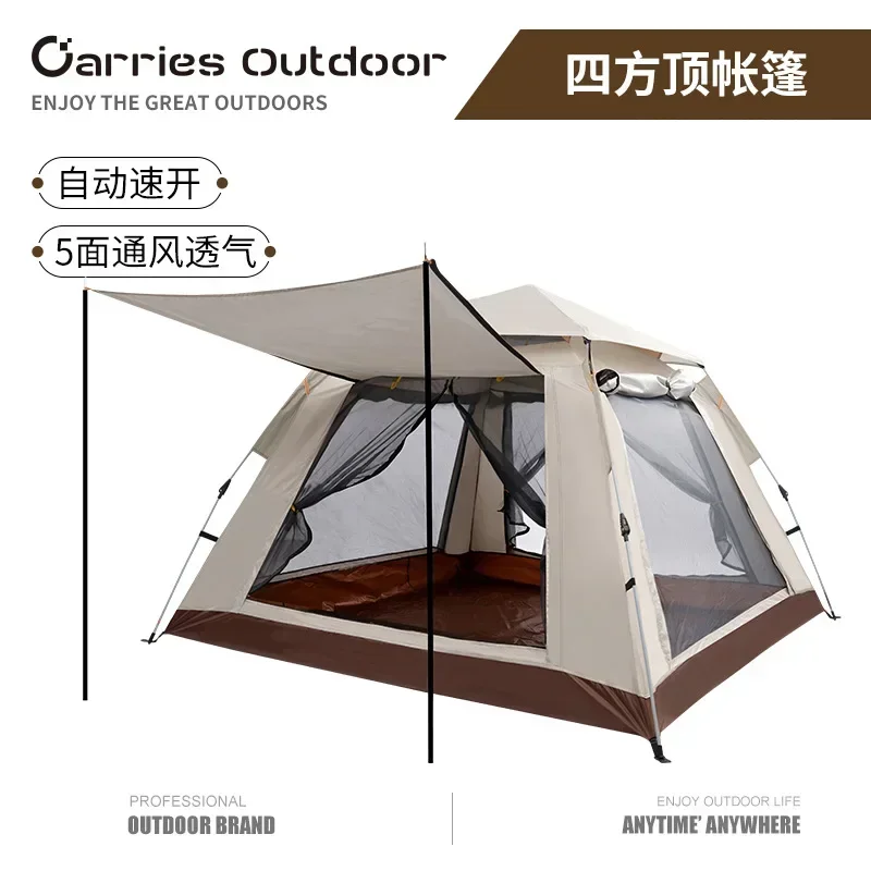 

Portable Quick-open Hiking Tent, Outdoor Camping Fully Automatic Tent, Camping Fully Automatic 5-8 Park Tent
