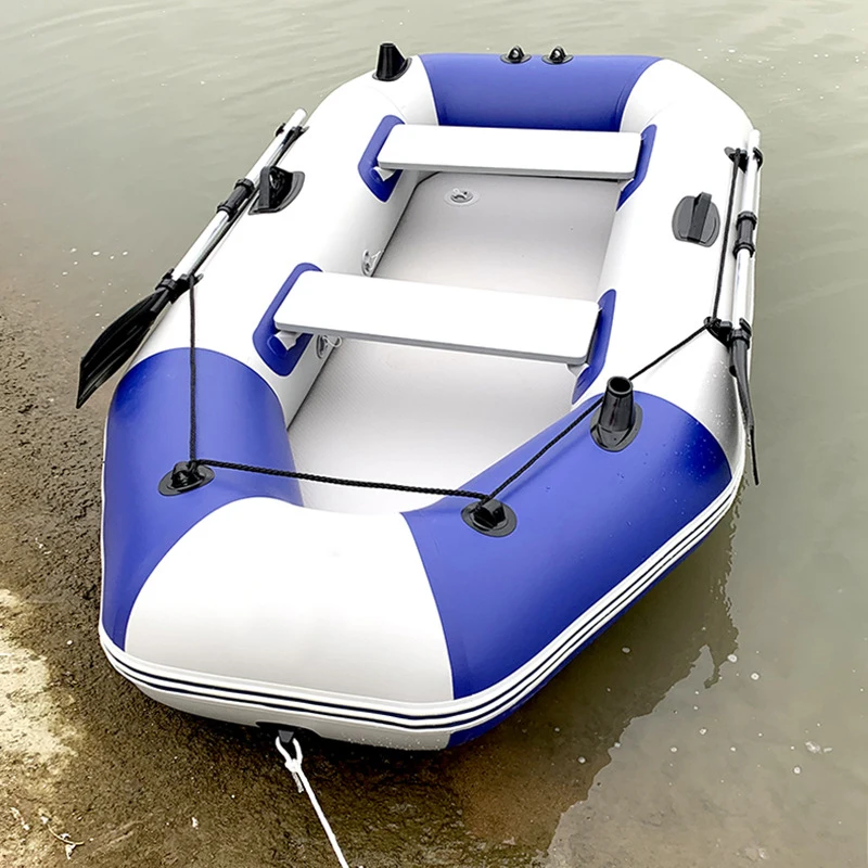 قارب مطاطي قارب صيد صغير قارب بولي كلوريد الفينيل قابل للنفخ