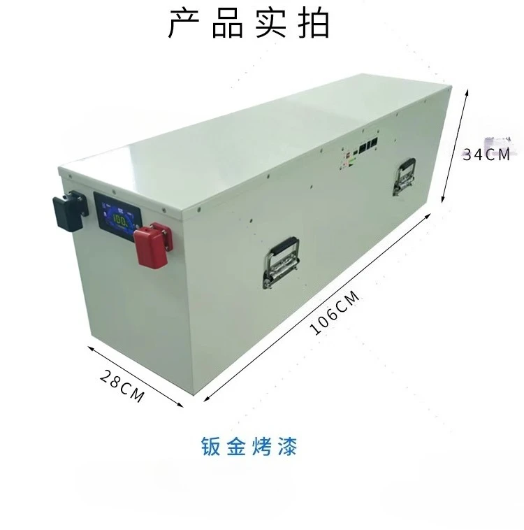 بطارية ليثيوم فوسفات الحديد لتخزين الطاقة الكهروضوئية 24 فولت 48 فولت 12 فولت منزلي بحري