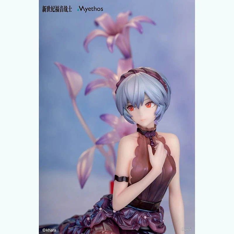 Original Myethos Shin Seiki Evangelion Ayanami Rei Soryu Asuka Langrey Whisper of Flower Ver. Anime Figure Collection Model Toys